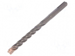 Drill bit | for concrete | &Oslash;: 10mm | L: 160mm | metal | cemented carbide