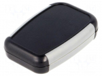 Enclosure: multipurpose | X: 50mm | Y: 75mm | Z: 17mm | 1553 | ABS