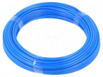 Pneumatic tubing | 11bar | L: 25m | polyurethane | blue