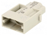 Connector: rectangular | module | female | Han Modular 100A | PIN: 1