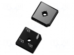 Single-phase bridge rectifier | Urmax: 200V | If: 50A | Ifsm: 400A