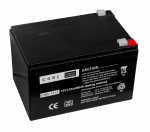 12V 12Ah aku :: AGM : VRLA :: 12 volti, 12 ampertundi (Ah) :: Klemmi t&uuml;&uuml;p T1 (4,75 mm)