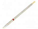 Tip | conical sloped | 3mm | 420&divide;475&deg;C | sloped 45&deg;