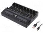 Charger: for rechargeable batteries | Li-Ion,Ni-Cd,Ni-MH