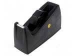 Tape dispensers | ESD | electrically conductive material | black
