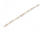 LED tape | white warm | LED/m: 120 | 8mm | IP20 | 120&deg; | 17W/m | CRImin: 80