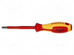 Screwdriver: insulated | Torx&reg; | TX30 | Blade length: 100mm | 1kVAC