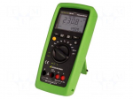 Digital multimeter | LCD | 4 digit | 2,8x/s | I DC: 66mA,660mA,10A