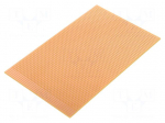 Board: universal | single sided,prototyping | W: 160mm | L: 100mm