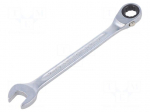 Wrench: combination spanner | rattle | 12mm | L: 173mm | OPEN-RATCH
