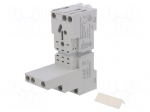 Socket | PIN: 11 | for DIN rail mounting