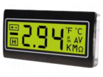 Voltmeter | digital,mounting | -200&divide;200mV | on panel | LCD | 3,5 digit