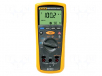 Meter: insulation resistance | LCD | VAC: 100mV&divide;600V | 50&divide;400Hz | IP40