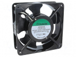 Fan: AC | axial | 230VAC | 119x119x38.5mm | 132.5m3/h | 39dBA | ball