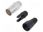 Connector: RJ45 | plug | Cat: 5e | w/o contacts,shielded | 8p8c | metal