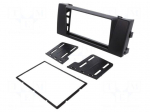 Radio frame | BMW | 2 DIN | black