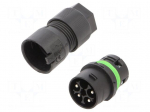 Connector: AC supply | screw terminal | male | 16A | 400V | ways: 4 | 3+PE