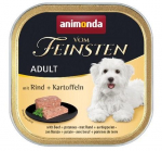 ANIMONDA Vom Feinsten Adult Beef and potatoes - wet dog food - 150g