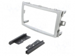 Radio frame | Toyota | 2 DIN | silver