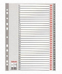Divider Esselte PP, A4, numbers 1-31, plastic