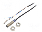 Sensor: inductive | OUT: PNP / NC | 0&divide;1.5mm | 10&divide;36VDC | M8 | 2m | IP67