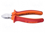 Pliers | side,cutting,insulated | carbon steel | 160mm | 461/1VDEBI