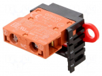 Switch: emergency stop | 22mm | Stabl.pos: 1 | NC | red | 3A/230VAC | IP65