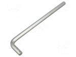 Wrench: hex key | HEX 10mm | L: 234mm | alloy steel | long