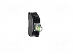 Illuminating unit | 22mm | Harmony XB4 | Illumin: LED | front | 24VAC