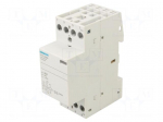 Contactor: 4-pole installation | 25A | 24VAC,24VDC | NO x4