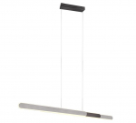 Trio Helios LED piekarama lampa 82,5-130 cm brushed aluminium brushed steel 343310305 4017807577822