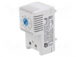 Sensor: thermostat | NO | 10A | 250VAC | screw terminals | 61x34x35mm