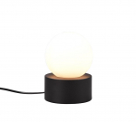 Trio Countess table lamp E14 matt black gaismeklis R59051032 4017807539141