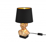 TRIO-Lighting Albert table lamp E14 black/gold gaismeklis