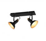 Trio-Lighting Roxie 2-pc E14 matt black/gold virziena gaismeklis
