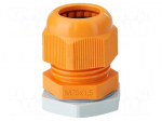 Cable gland | M25 | 1.5 | IP66 | polyamide | orange