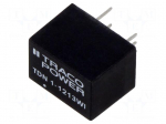 Converter: DC/DC | 1W | Uin: 4.5&divide;18VDC | Uout: 15VDC | Iout: 70mA | DIP