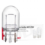 Autolambid, Mootorratta ja traktori valgustid // Auto LED-pirnid ja komplektid // Żar&oacute;wki halogenowe t20 w21w w3x16d 12v 10 szt. amio-02551