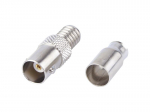 &Uuml;hendused // Different Audio, Video, Data connection plug and sockets // 8365#                Gniazdo bnc 75ohm zac.rg6  na kabel