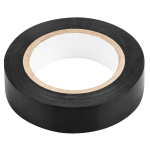 Isoleerlindid ja teibid // Isolatsiooniteibid // Taśma izolacyjna czarna 15 mm x 0.13 mm x 10 m