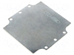 Mounting plate | steel