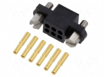 Connector: wire-wire/PCB | plug | female | PIN: 6 | Datamate J-Tek | 3A