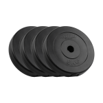 Spordiks ja aktiivseks puhkuseks // Spordikaubad ja varustus // Obciążenie bitumiczne zestaw 4x5kg, otw&oacute;r 31mm, talerz klasyczny, REBEL ACTIVE