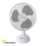 Esperanza EHF003WE, 12'' desk fan, White and Gray