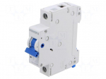 Circuit breaker | 230/400VAC | Inom: 6A | Poles: 1 | Charact: C | 10kA