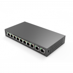 PoE Komutators 8FE(PoE)+2GE(Uplink)(PoE 110W)