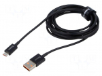 Cable | High Speed,USB 2.0 | USB A plug,USB B micro plug | 2m | 2A