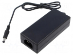 Power supply: switching | 48VDC | 1.05A | Out: 5,5/2,1 | 50W | 90&divide;264VAC