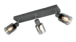 Trio Cadiz spot 3-pc E14 anthracite/chrome plated gaismeklis R81783042 4017807615777