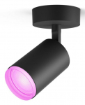 Philips Hue Fugato 1x spots melns 1x5.7W 240V 929003810601 8720169319639